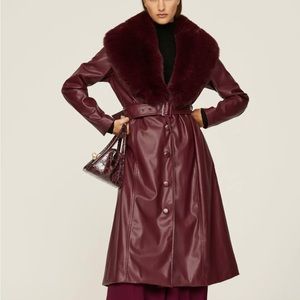 Anthropologie Hutch Liv Coat in Red, 2x never worn. NWT.